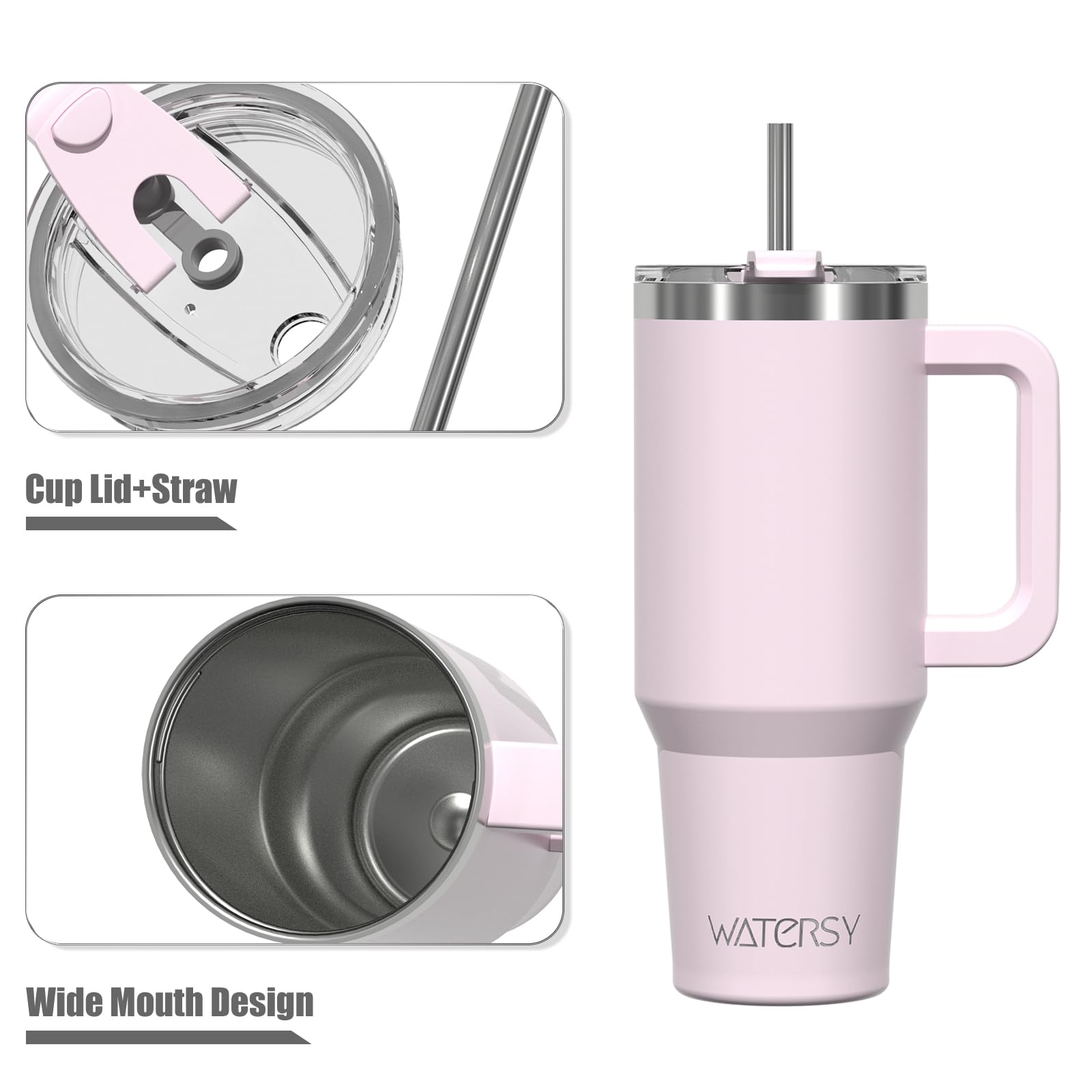 30 oz Tumbler with handle