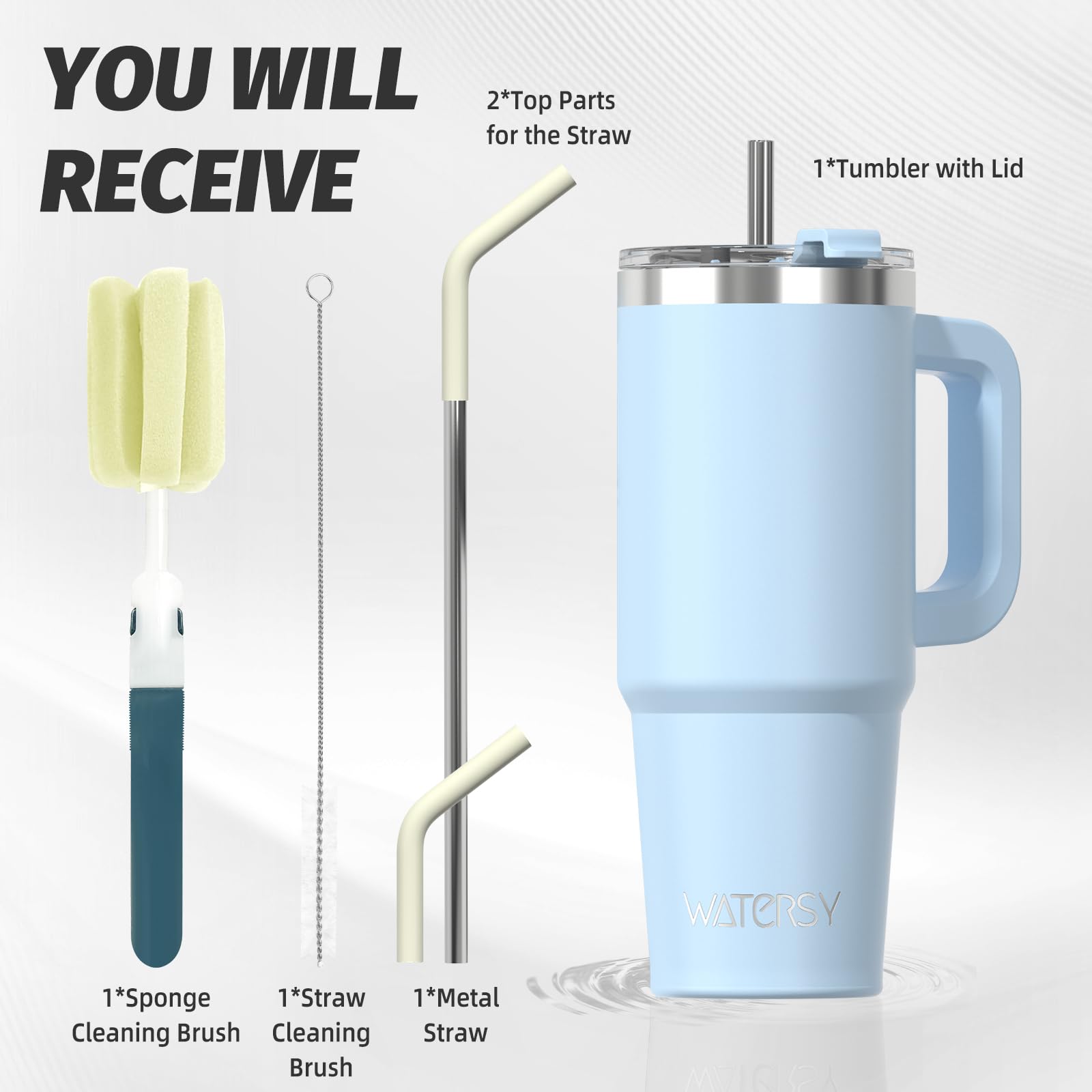 30 oz Tumbler with handle