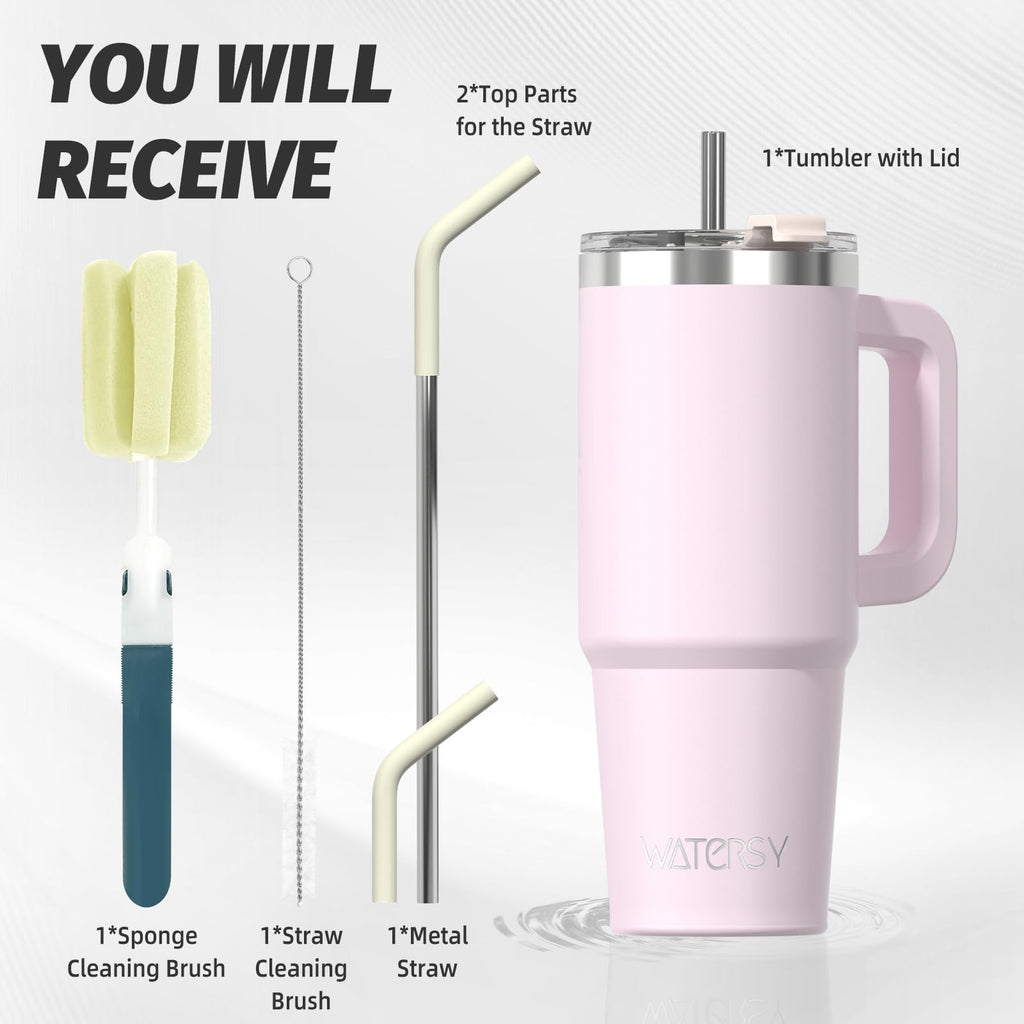 30 oz Tumbler with handle