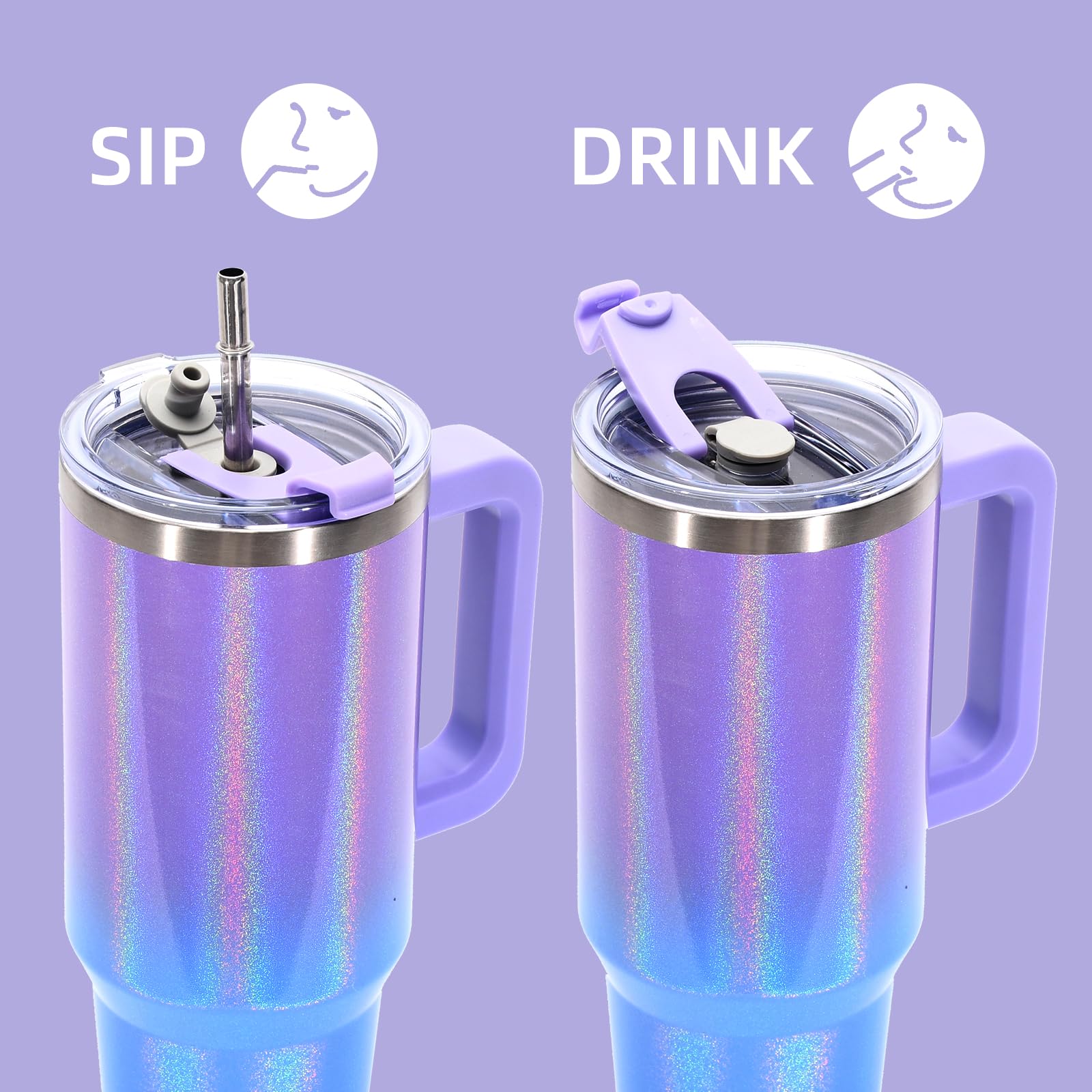 30 oz Tumbler with handle