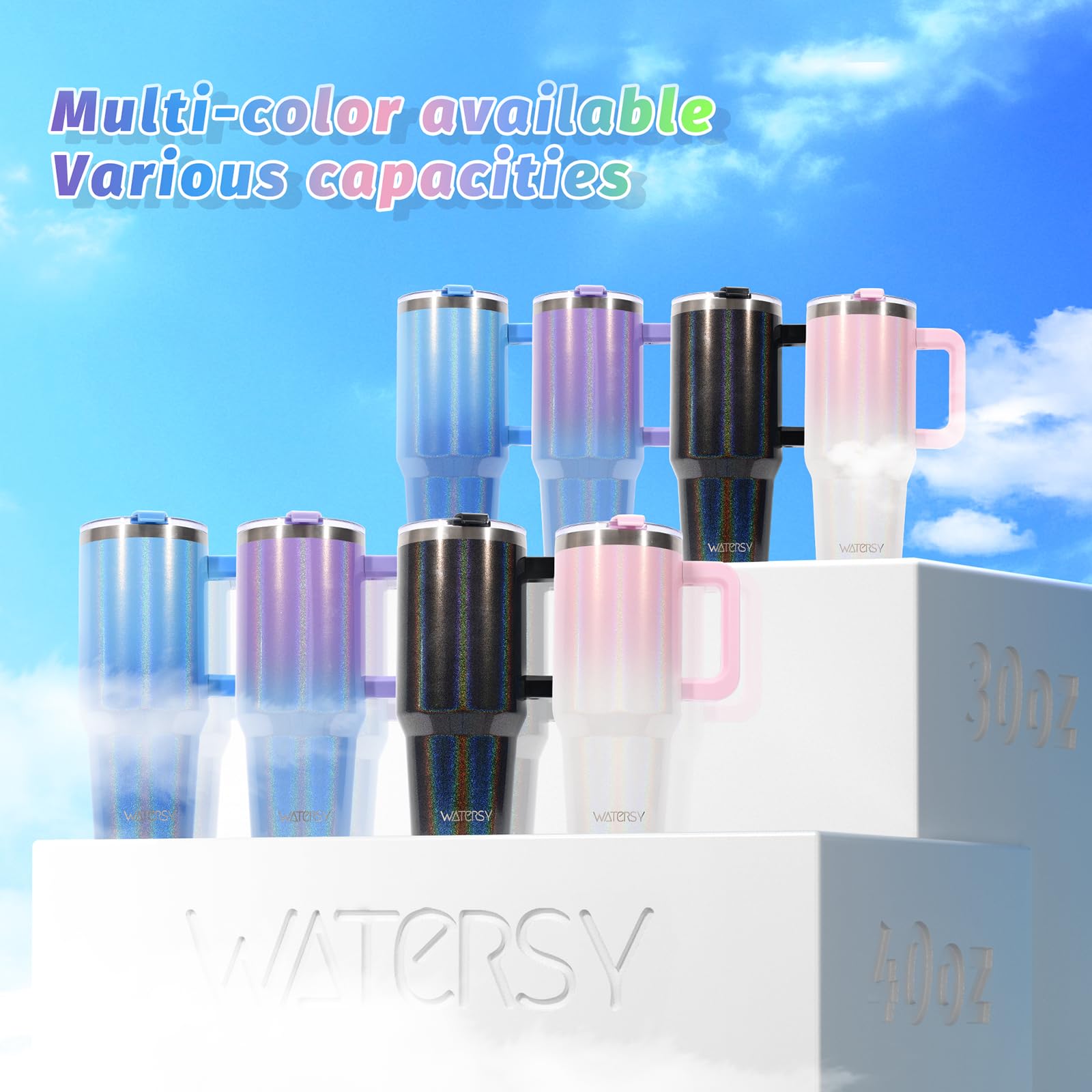 30 oz Tumbler with handle