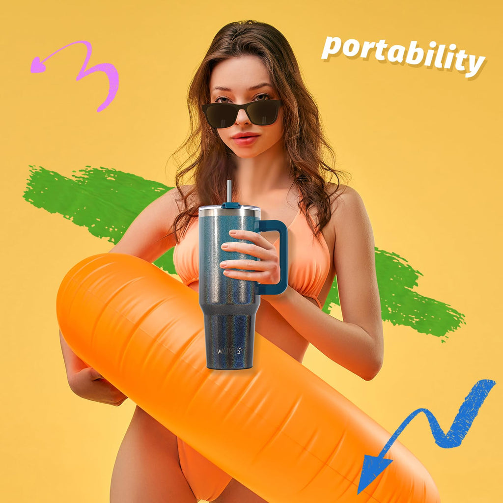 30 oz Tumbler with handle