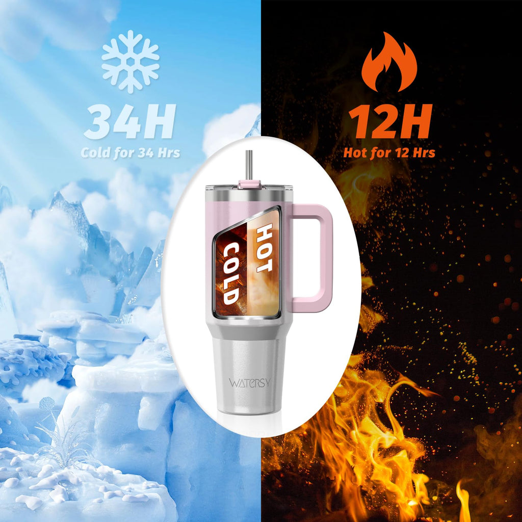 30 oz Tumbler with handle