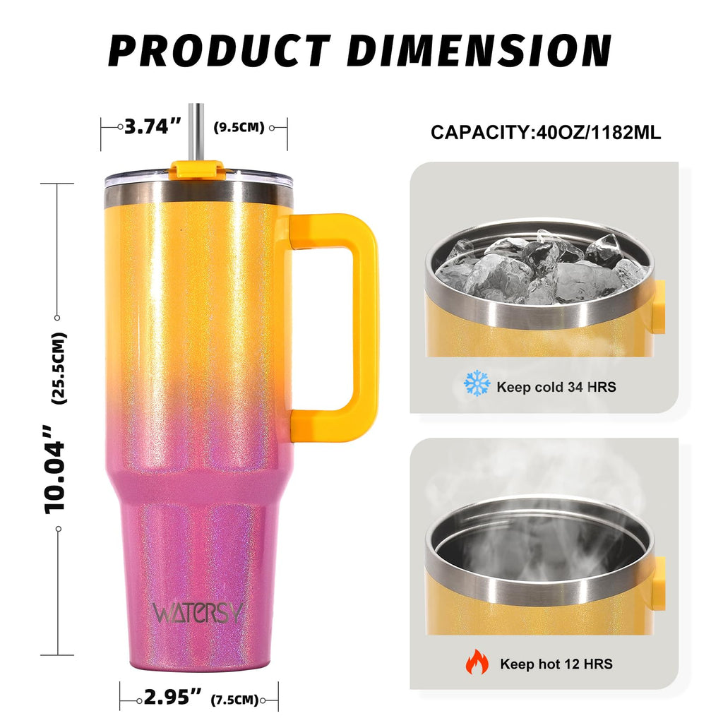 30 oz Tumbler with handle