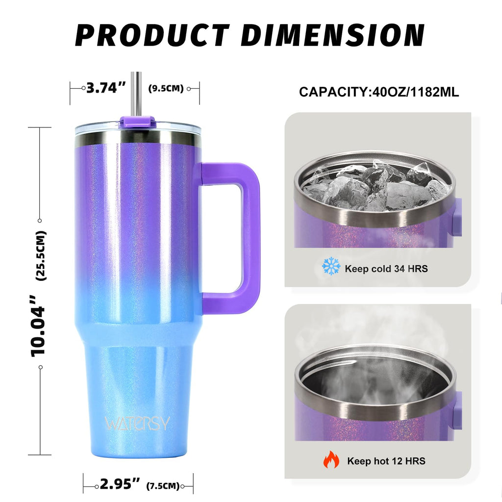 30 oz Tumbler with handle