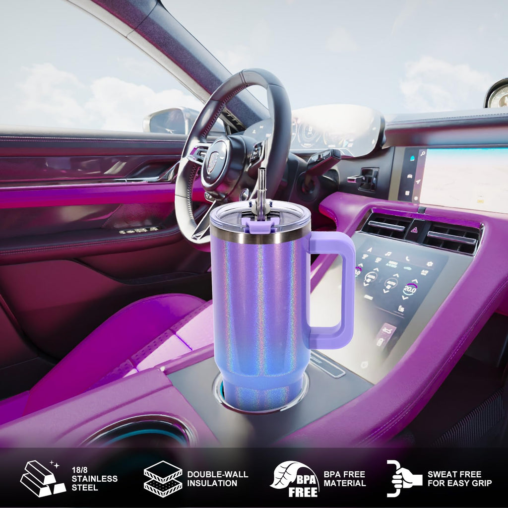 30 oz Tumbler with handle