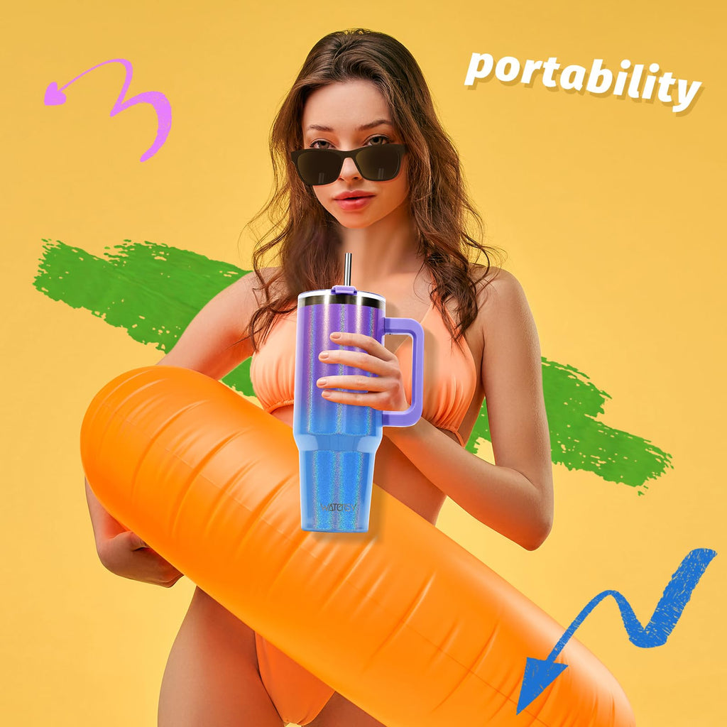 30 oz Tumbler with handle