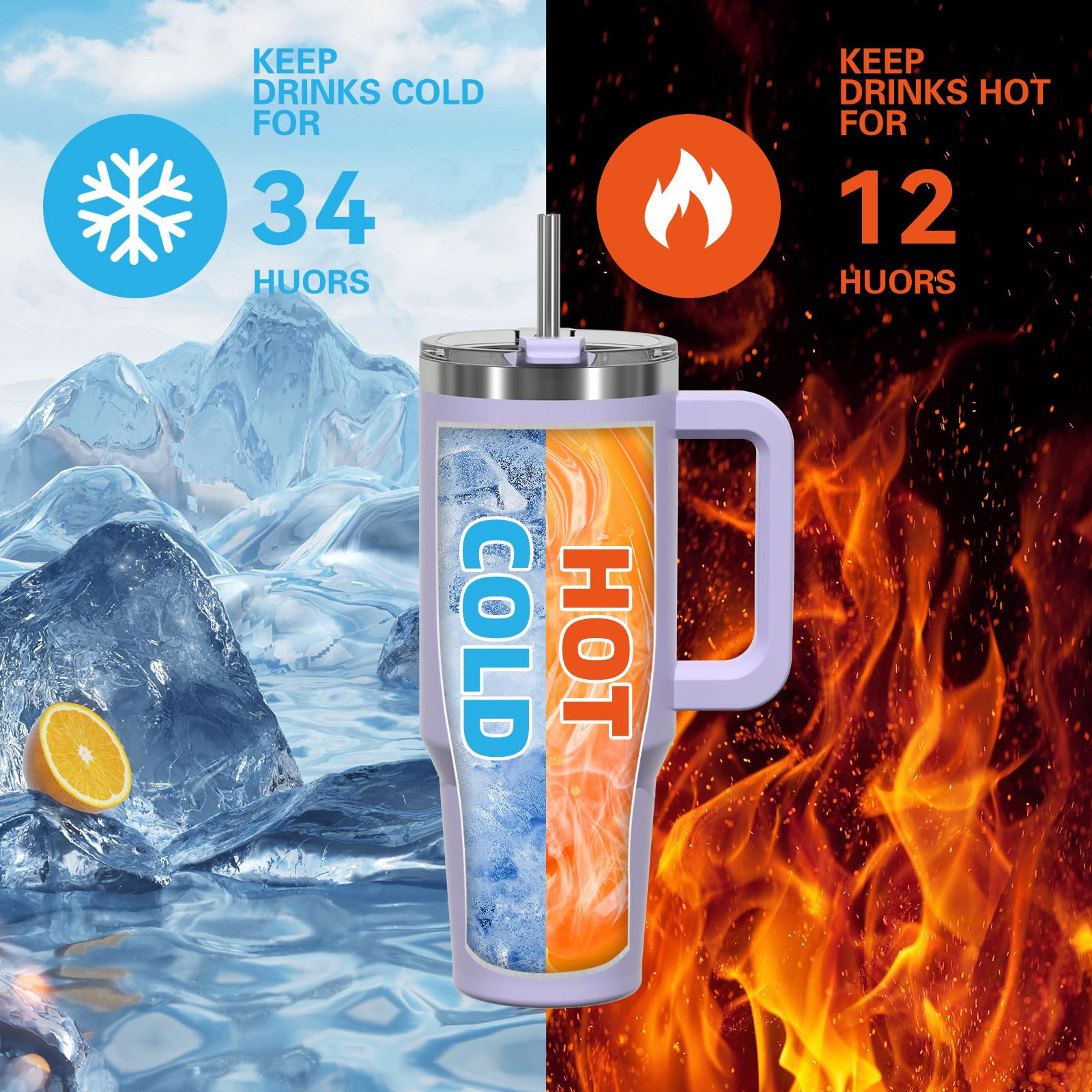 30 oz Tumbler with handle