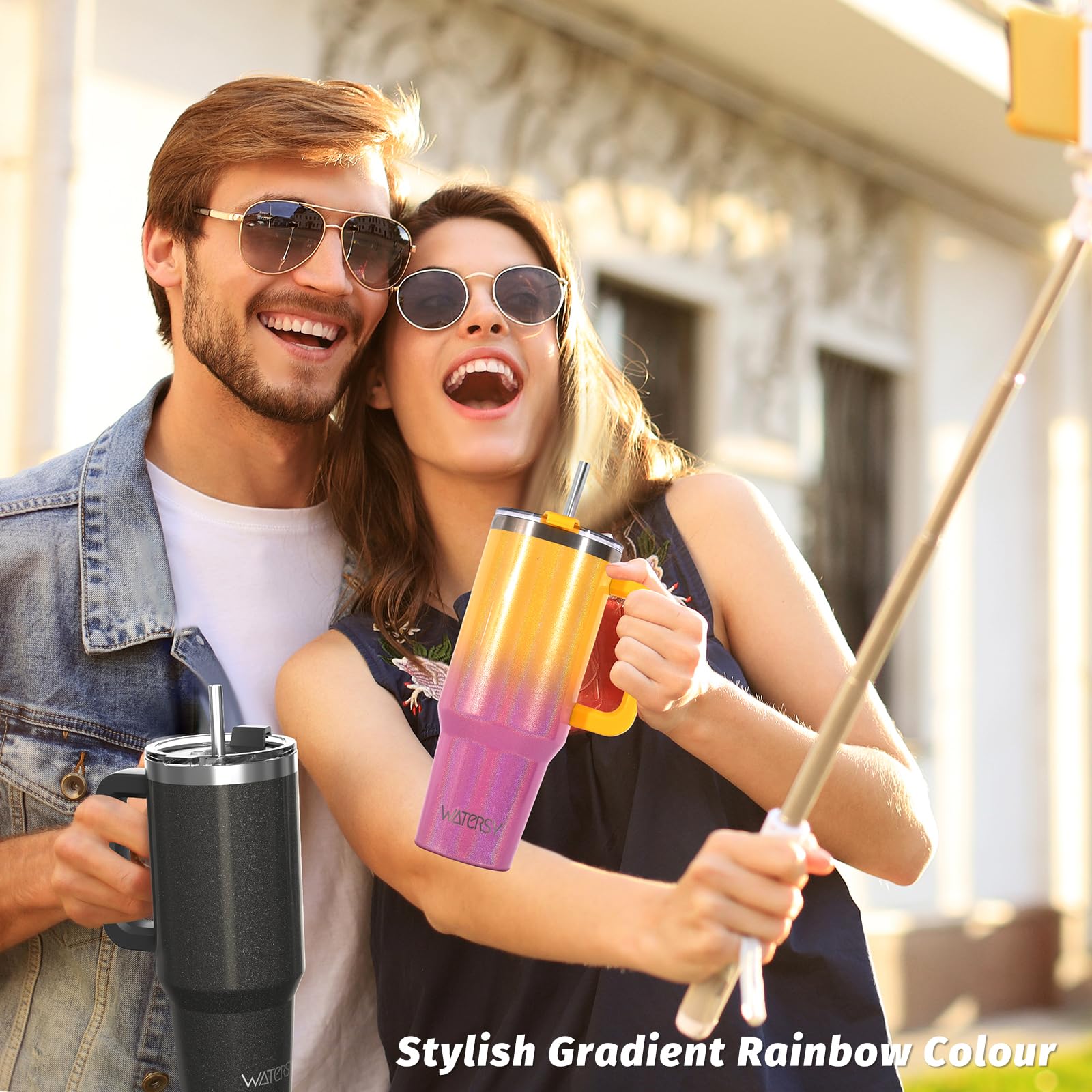 30 oz Tumbler with handle