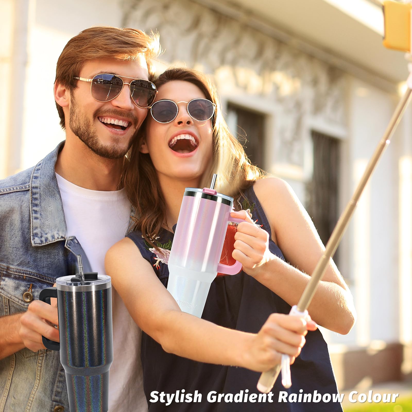 30 oz Tumbler with handle