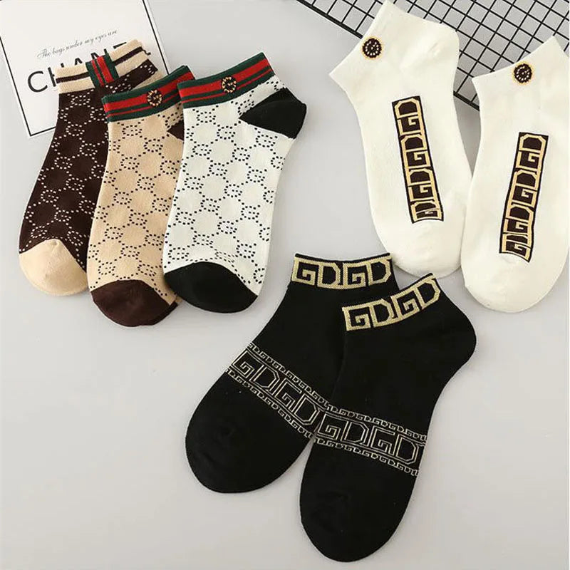 5/10/20 Pairs Winter Socks Short Breathable Luxury Socks