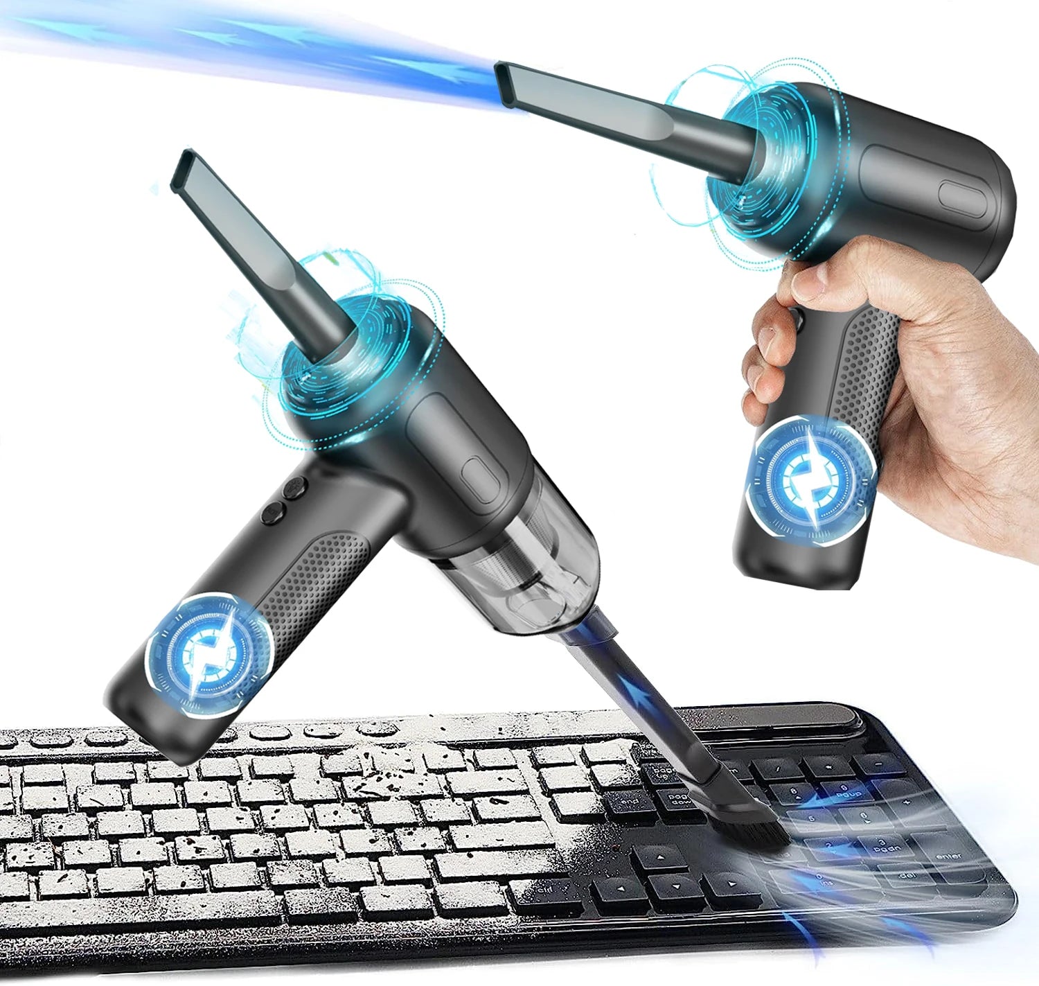 Air Duster - High-Power Suction, 6000mAh Dual-Purpose