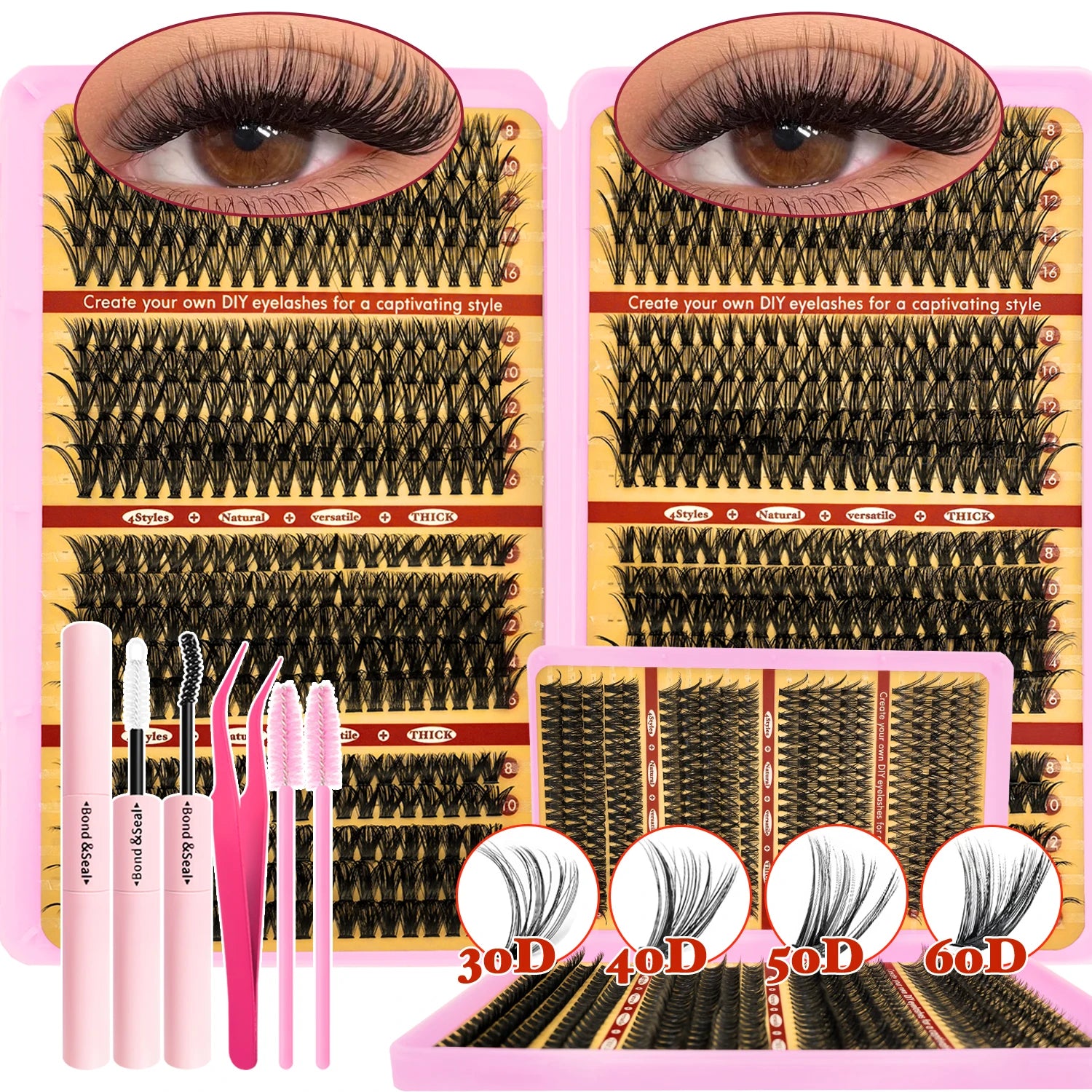 720/200pcs eyelash Extension Kit