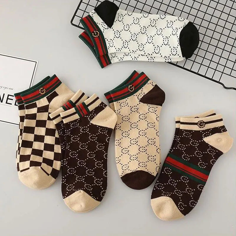 5/10/20 Pairs Winter Socks Short Breathable Luxury Socks