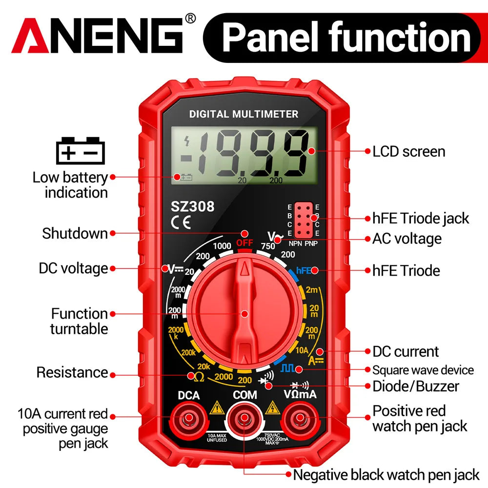 ANENG SZ308 Digital Multimeter